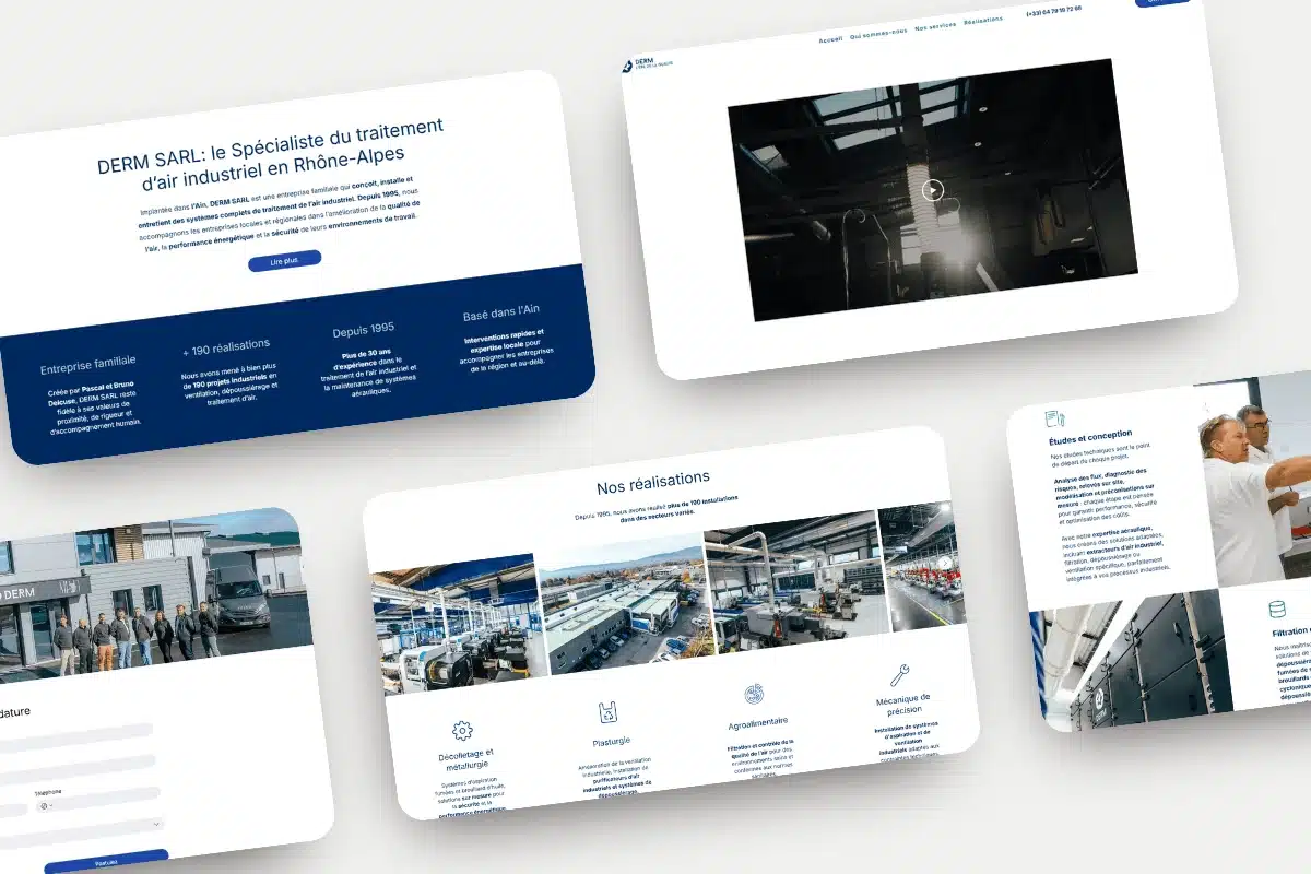 DERM SARL - Création de site Wix