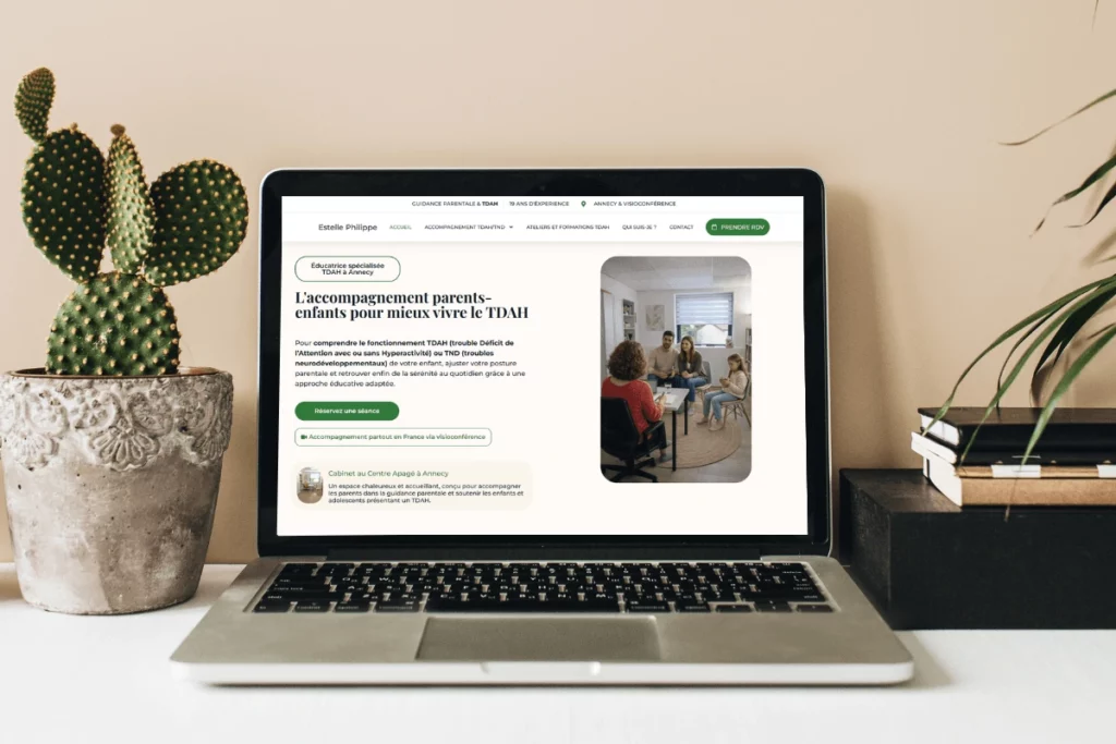 Estelle Philippe - Refonte Site vitrine Wordpress