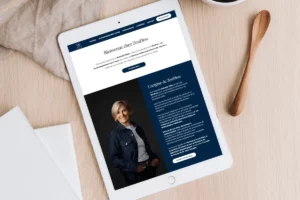 Nathalie Fillon - Site vitrine Wix